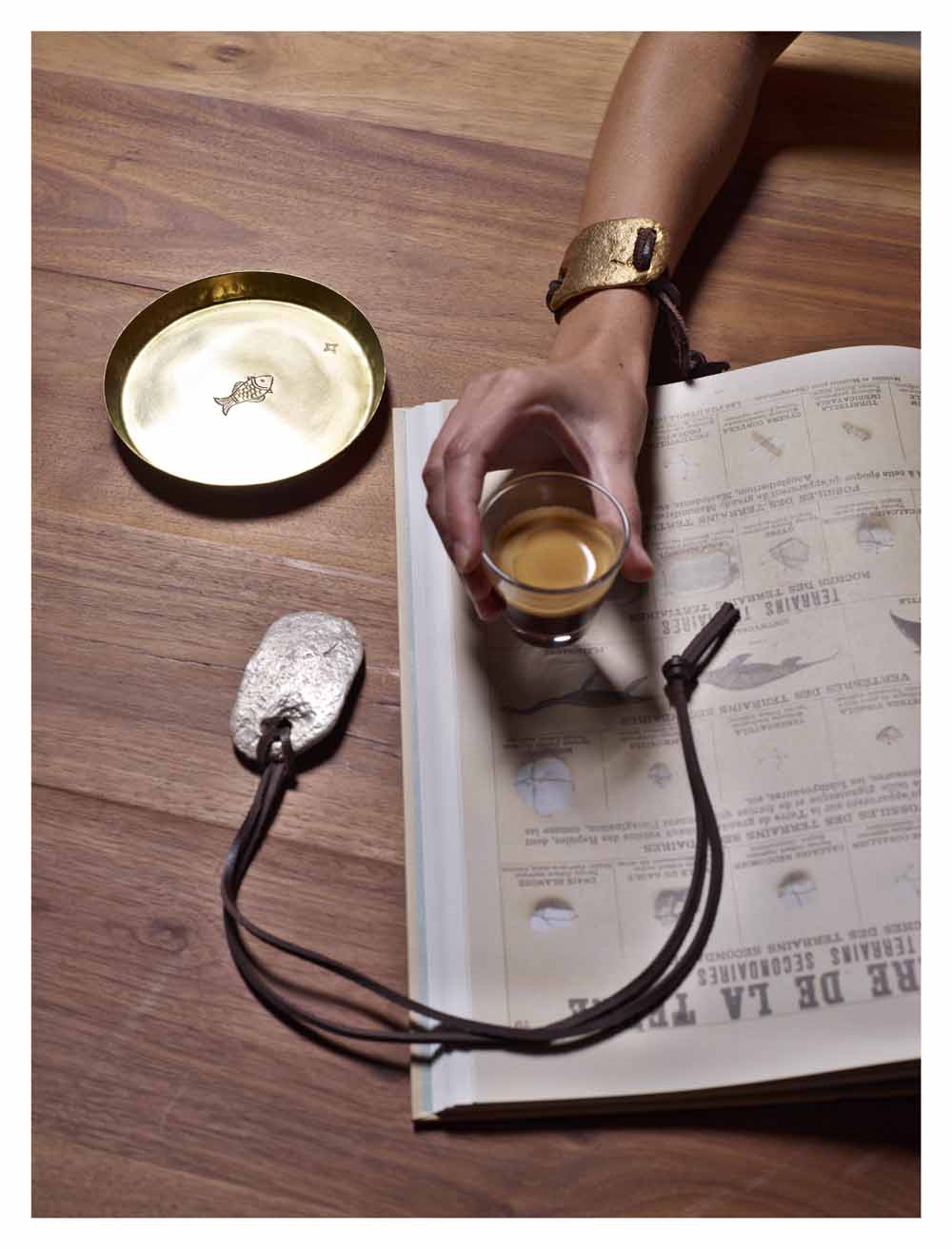 Metal Stone Bracelet