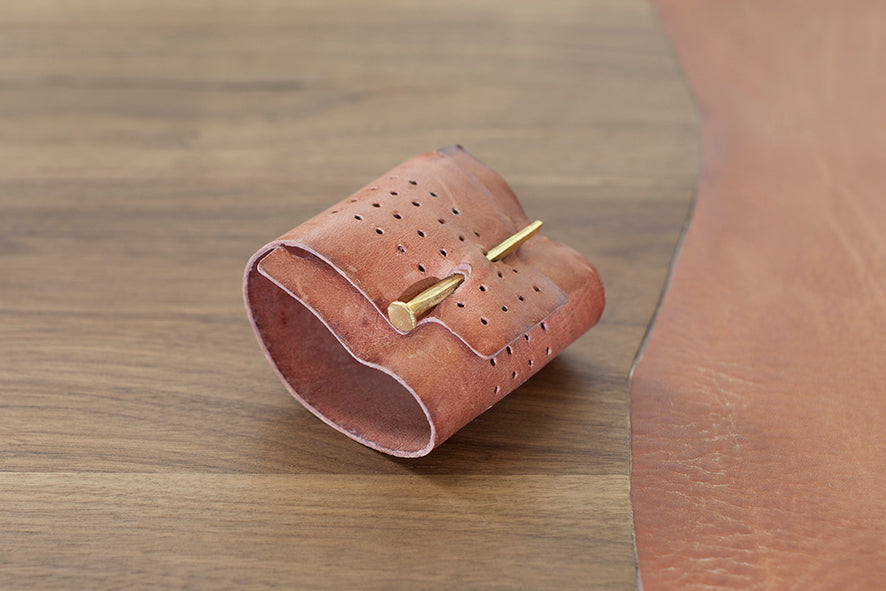 Spike Leather Bracelet
