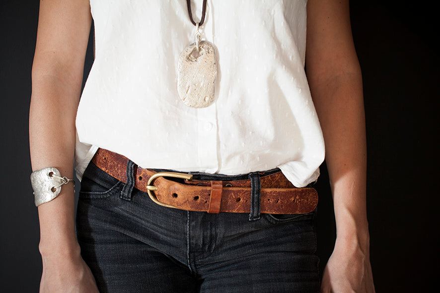 Metal Stone Necklace