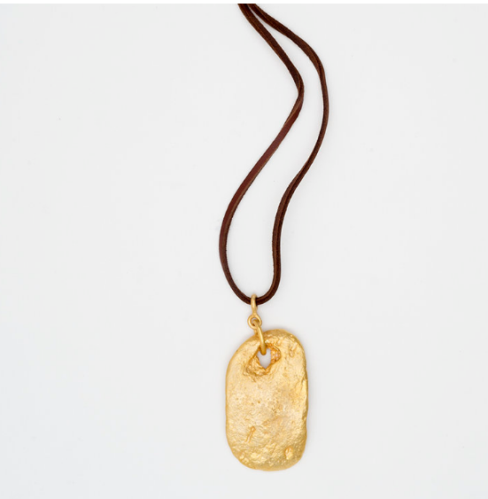 Metal Stone Necklace