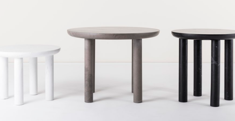 Wing Stool Marble